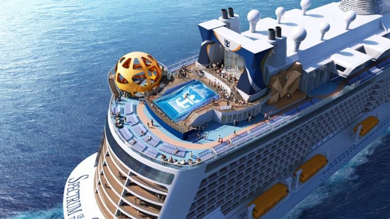 Spectrum of the Seas Aft Rendering