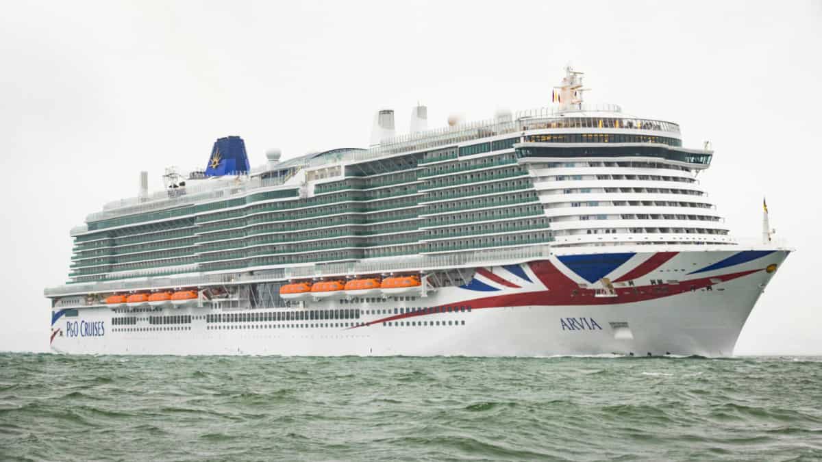 P&O Arvia Cruise Ship