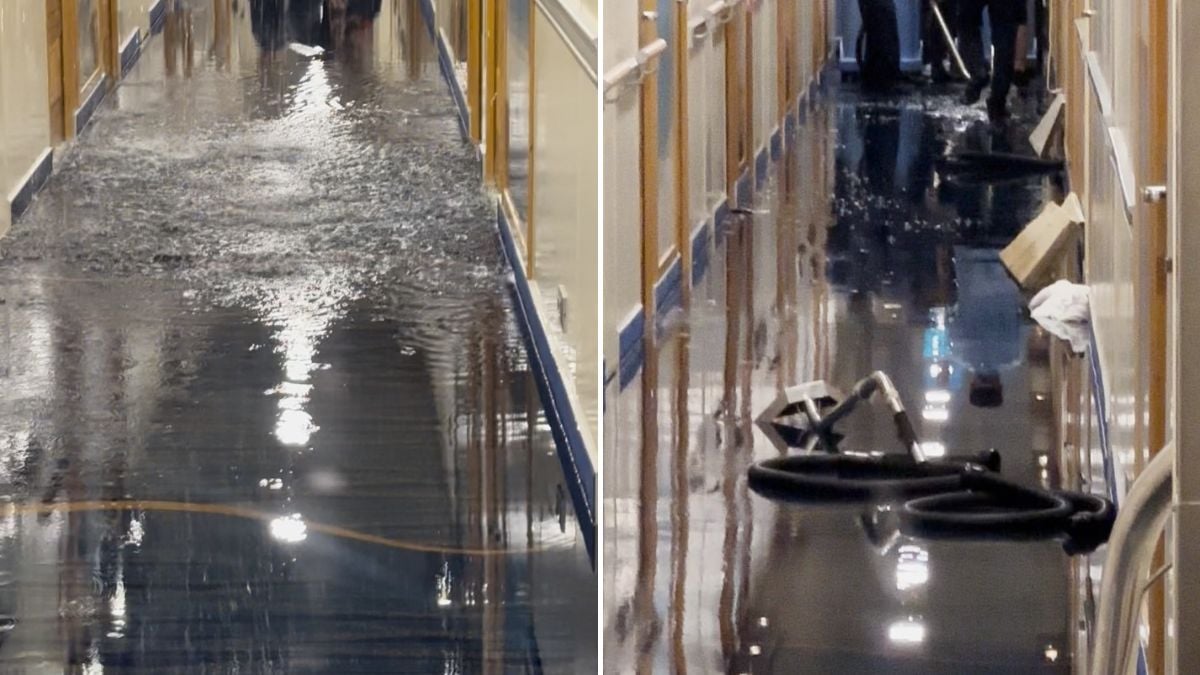 Carnival Cruise Ship Flood