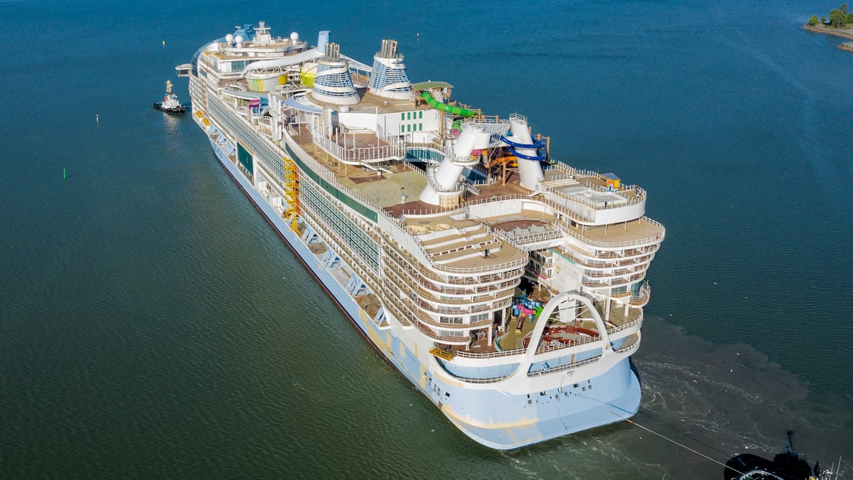 Icon of the Seas Sea Trials