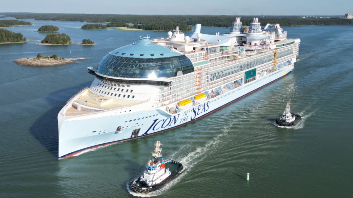 Icon of the Seas Sea Trials