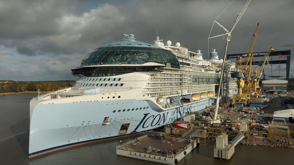Icon of the Seas Sea Trials