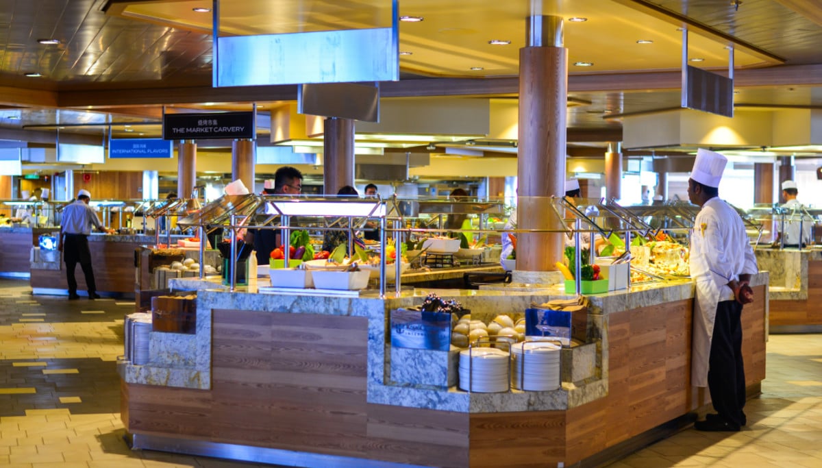 Buffet on Spectrum of the Seas