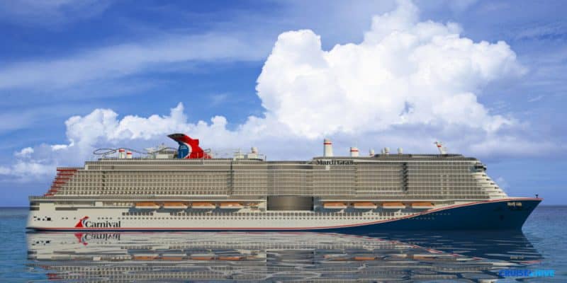 Mardi Gras Ship Rendering