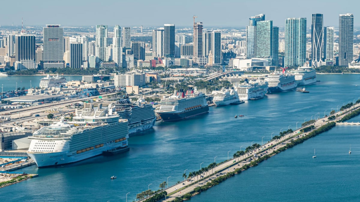 PortMiami Cruise Ships