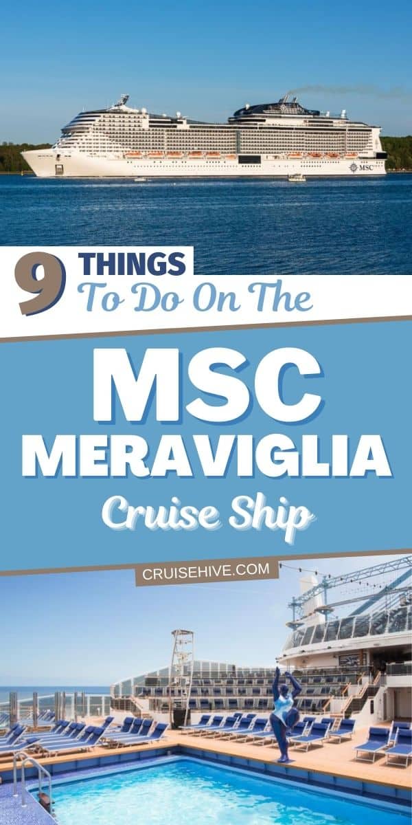 MSC Meraviglia Cruise Ship