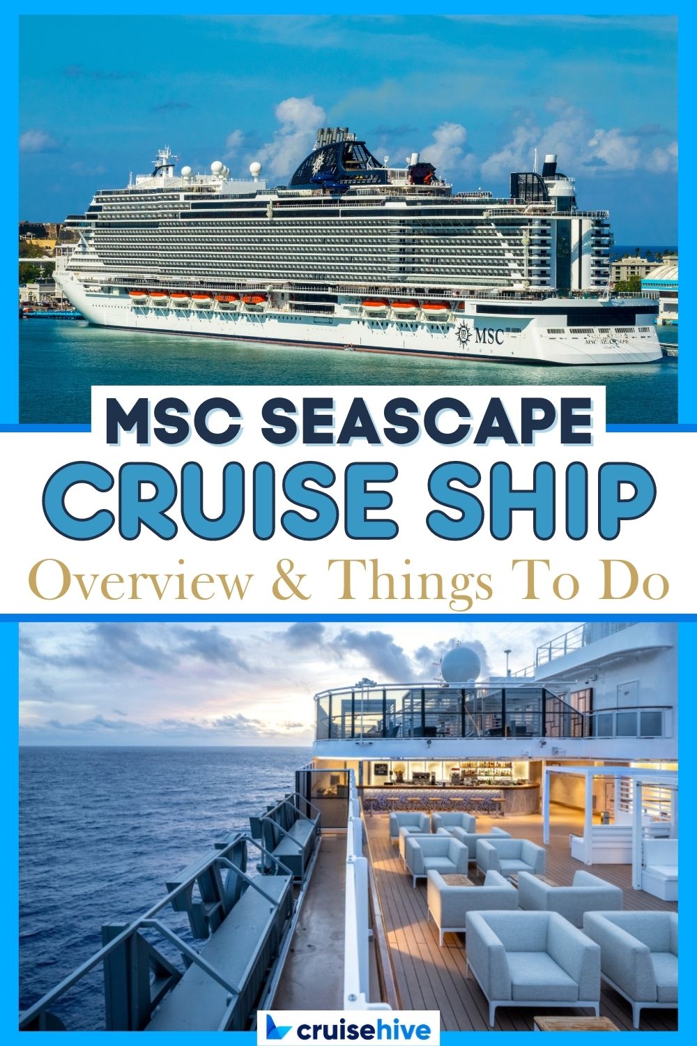 MSC Seascape Cruise Ship