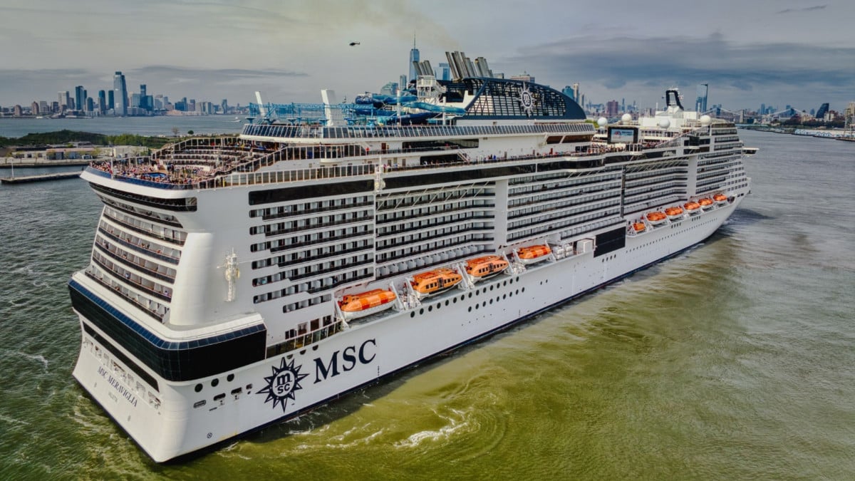 MSC Meraviglia in New York