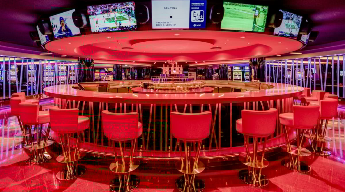 MSC Meraviglia Casino Bar