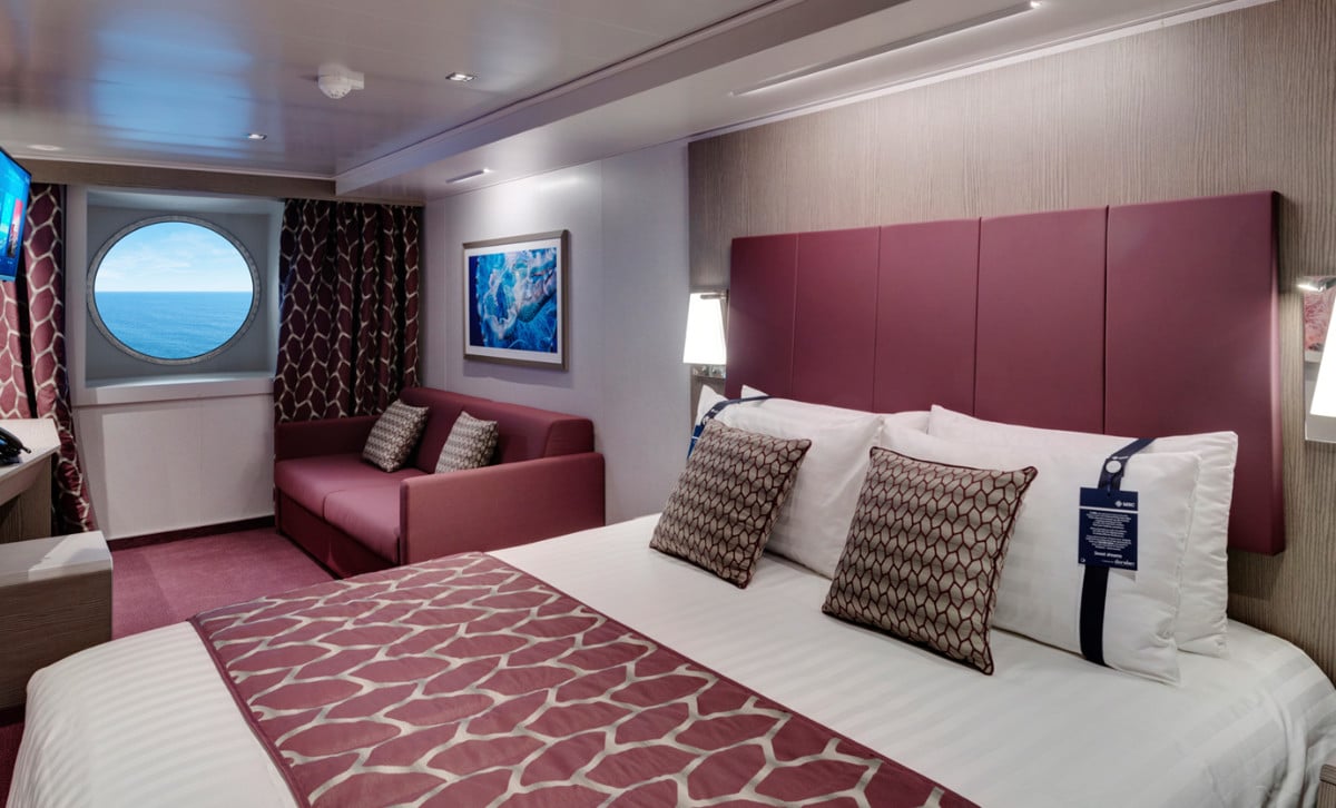 MSC Seascape Ocean View Stateroom