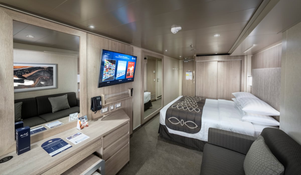 MSC Seashore Interior Stateroom