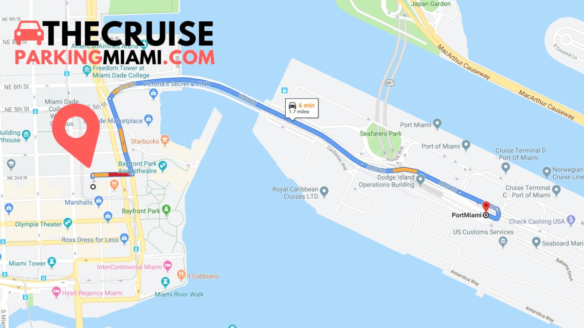 The Cruise Parking Miami Lot