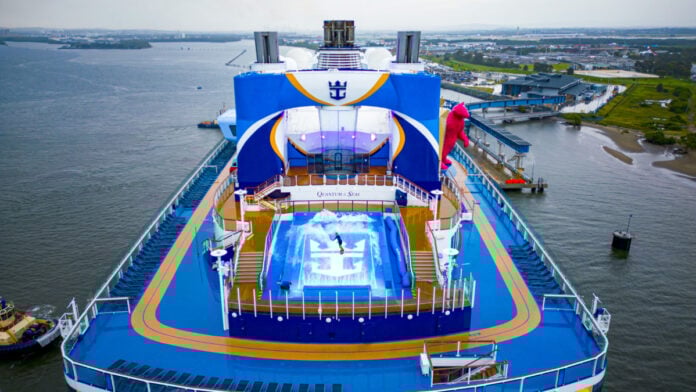 Quantum of the Seas in Brisbane
