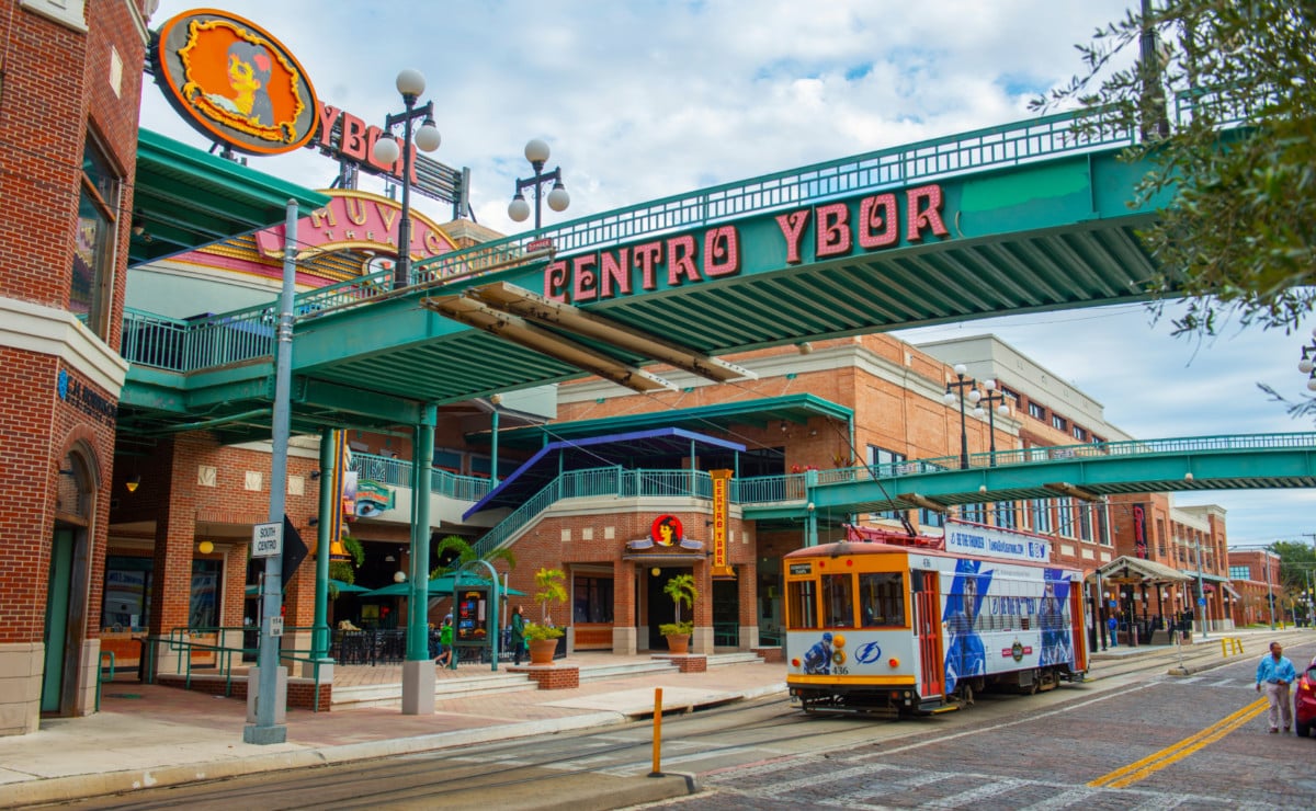 Ybor City in Tampa, Florida