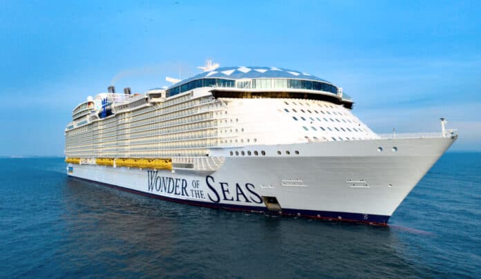 Wonder of the Seas Maiden Voyage